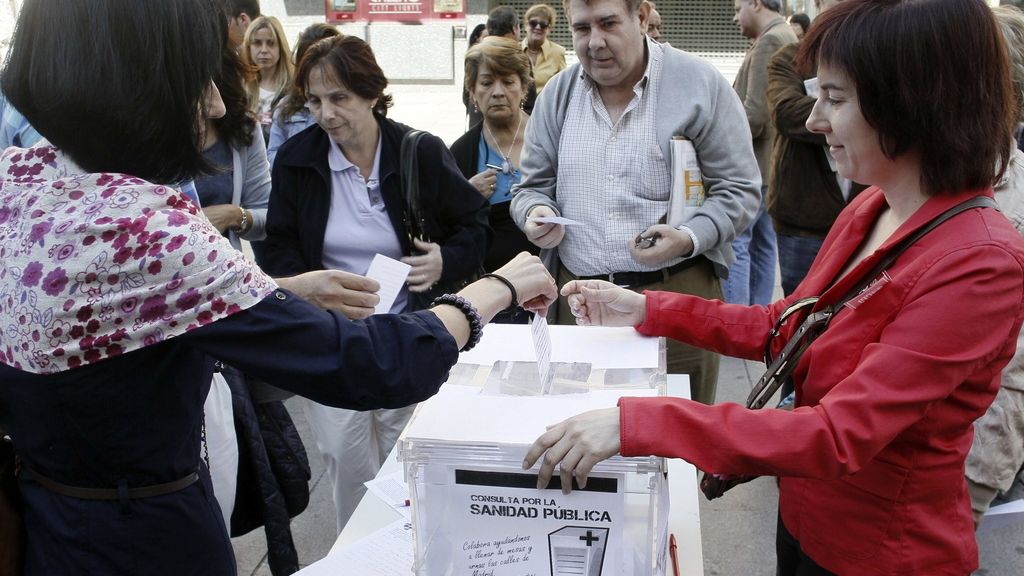 Casi un millón de personas han votado en la consulta popular sobre la sanidad