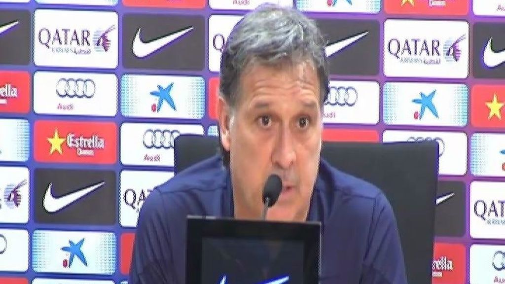 Tata Martino: "Mi mayor preocupación es que juguemos bien y ganemos"