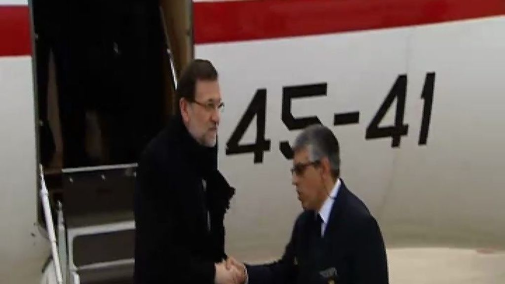 Mariano Rajoy se reúne con el presidente francés en el Palacio del Elíseo