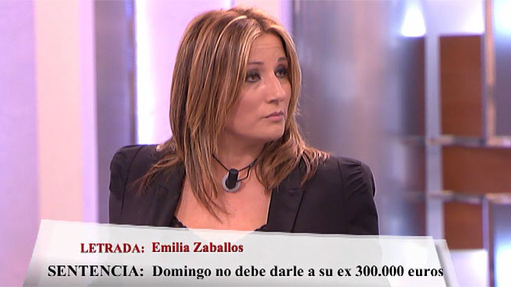 La sentencia de Emilia Zaballos