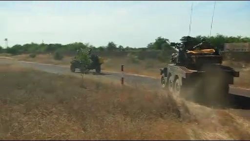 Las tropas francesas siguen su avance hacia el norte de Malí