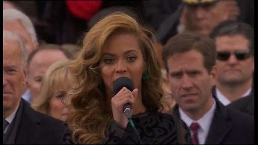 Beyoncé hace 'playback' en la investidura de Obama Beyoncé hace 'playback' en la investidura de Obama