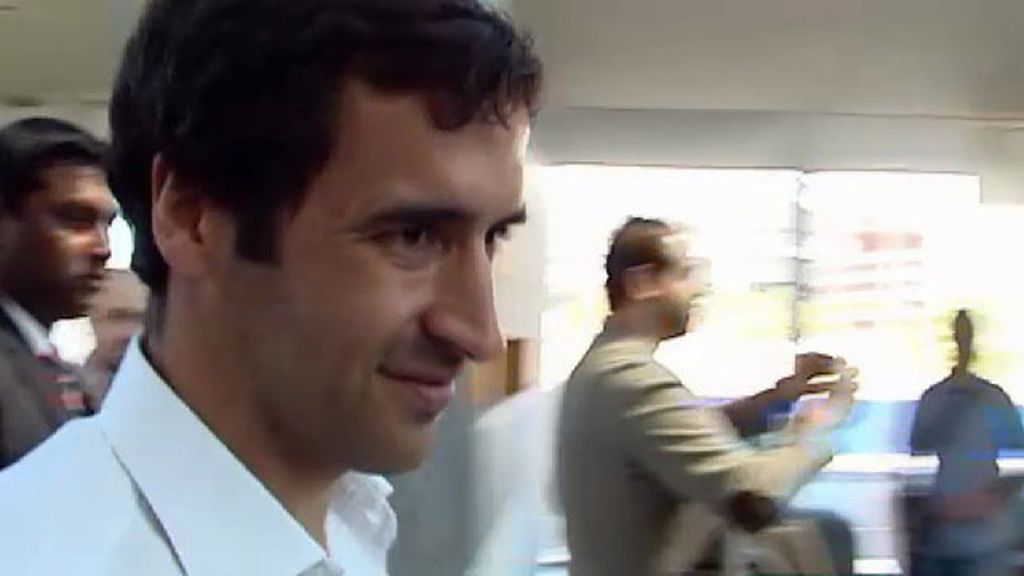 Raúl visita a la Selección Española en Doha
