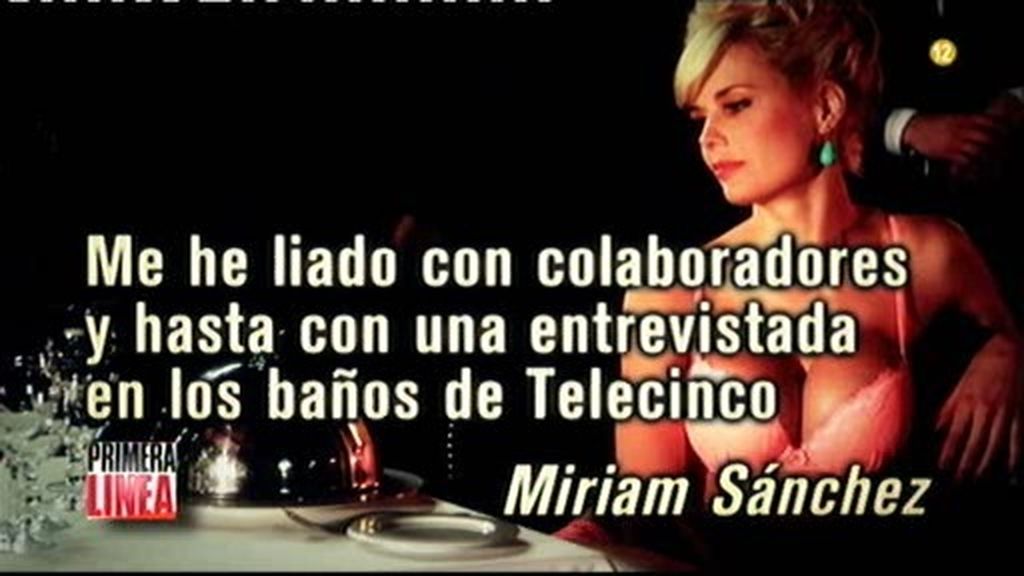 Miriam Sánchez, este viernes a las 22:00 horas en 'Sálvame Deluxe'