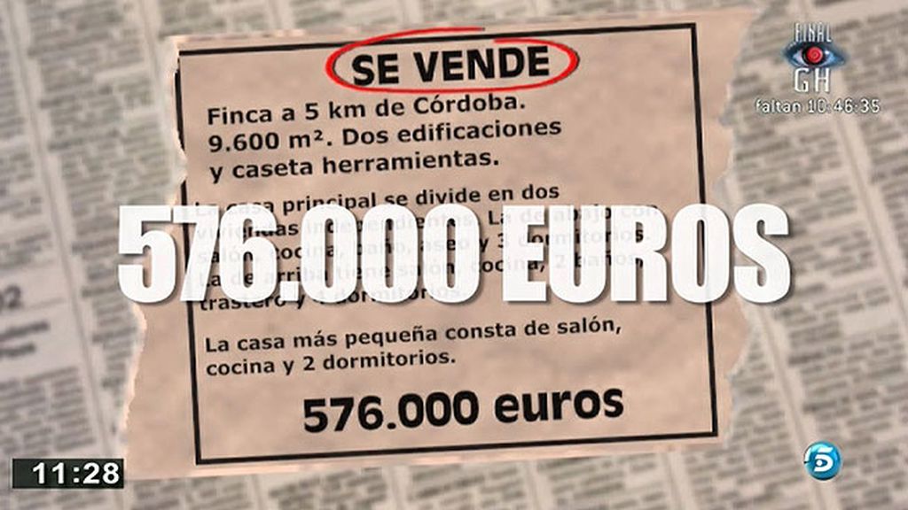 Los padres de Bretón venden la finca de Las Quemadillas por 576.000 euros