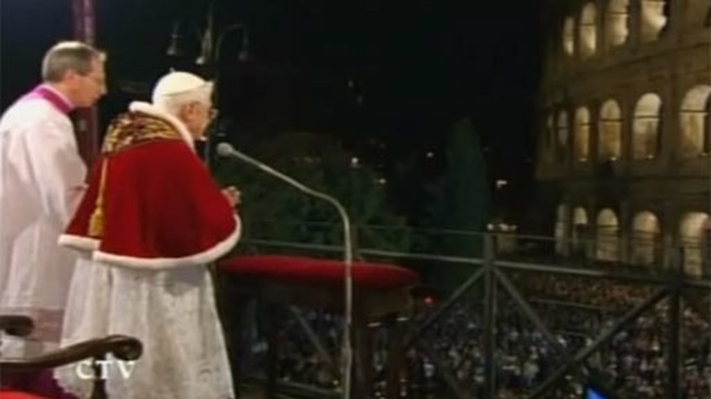 El Papa preside el Vía Crucis
