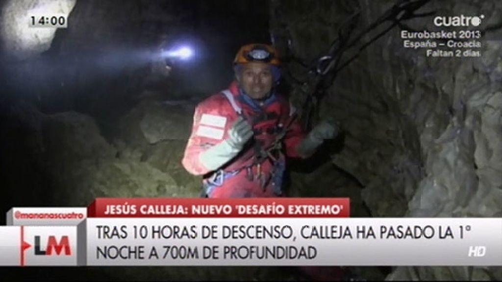 'Desafío Extremo', el primer programa que llega a lo más profundo de la Tierra