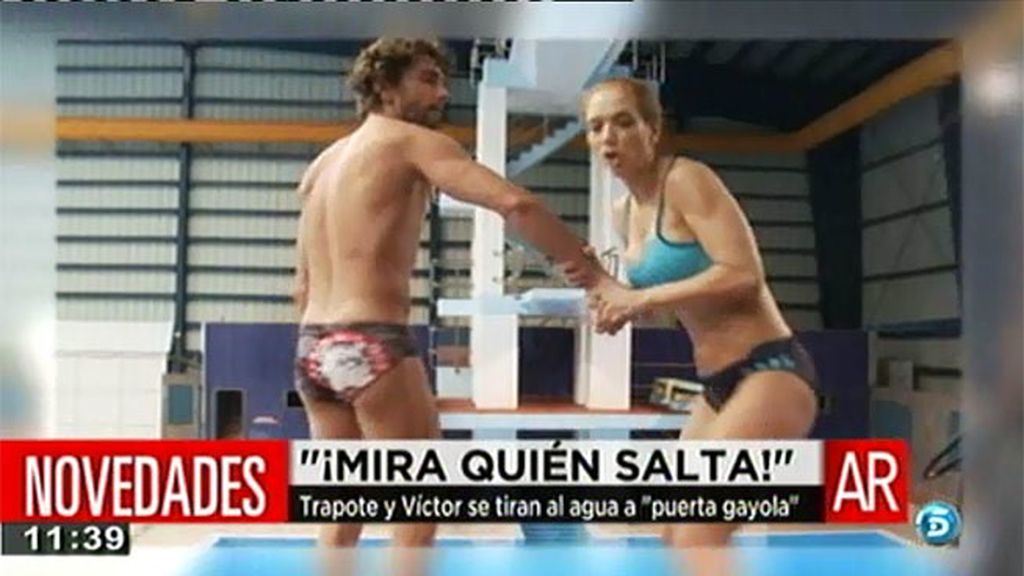 Así entrenan los chicos de '¡Mira quién salta!'