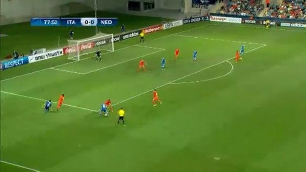 Gol: Italia 1 - 0 Holanda (min.79)