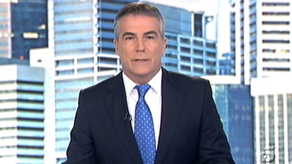 David Cantero, con el informativo