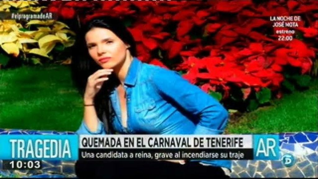 Saida Prieto, candidata a reina del carnaval, quemada tras incendiarse su vestido