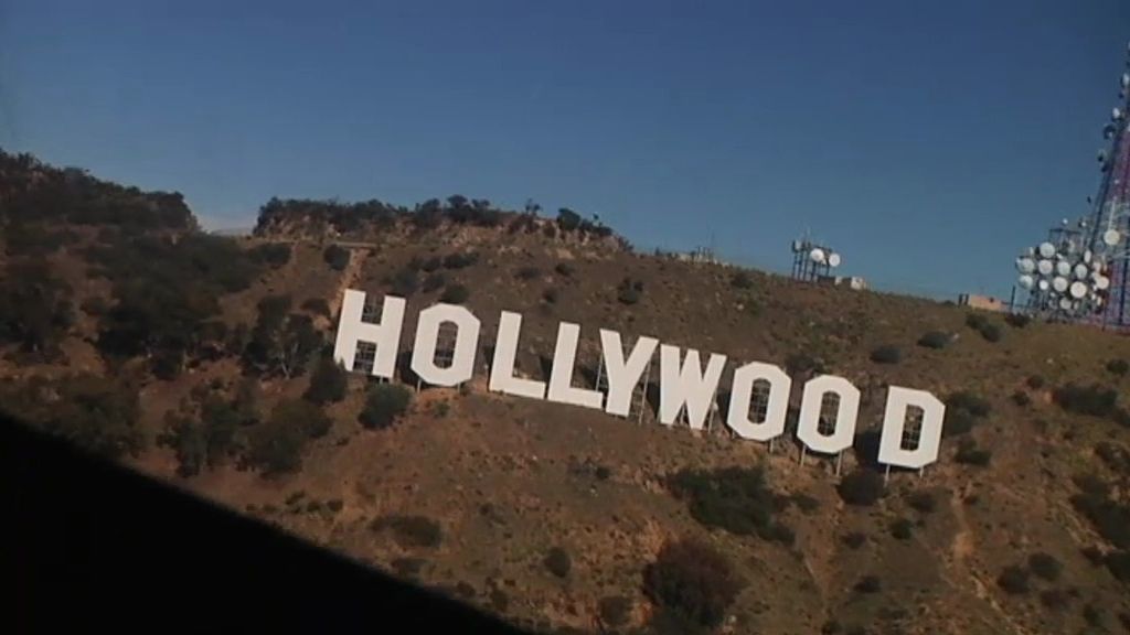 Hollywood desde el cielo