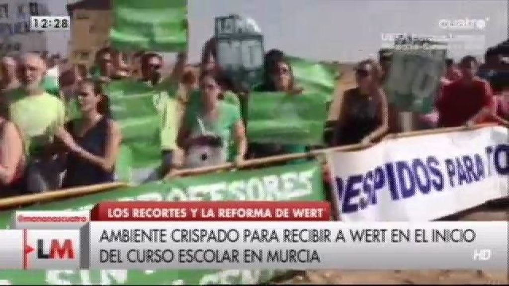 Los recortes y la Reforma Wert, indigna a las aulas