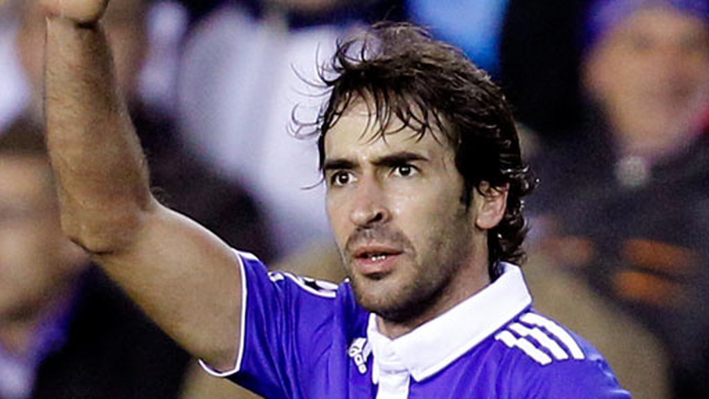 Raúl marca en Valencia
