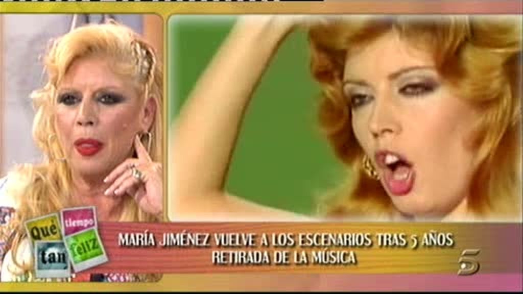 María Jiménez, el regreso