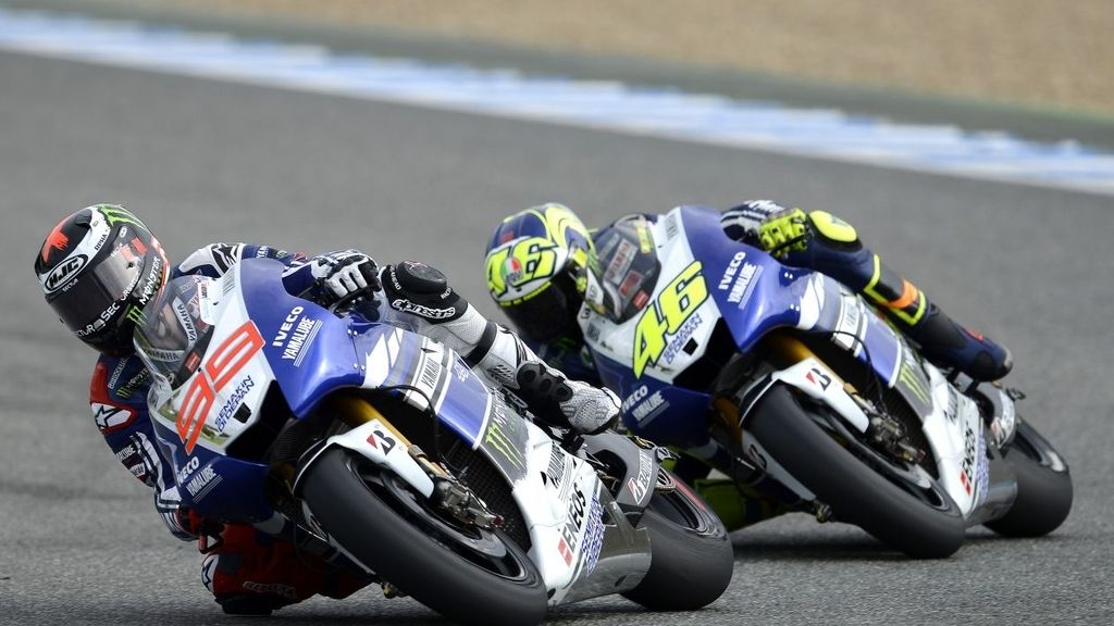 Así vivieron Jorge Lorenzo y Valentino Rossi los últimos test MotoGP en Jerez
