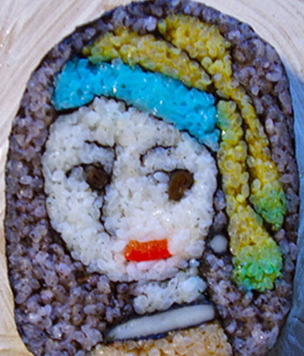 Arte en sushi