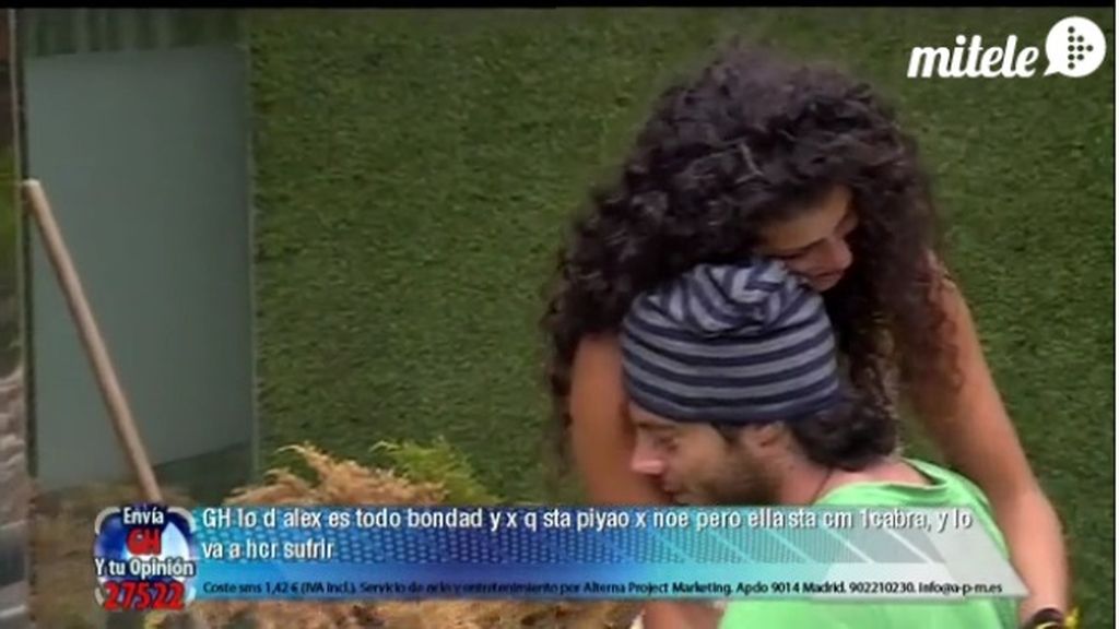 Noe y Aless, cada vez más juntos