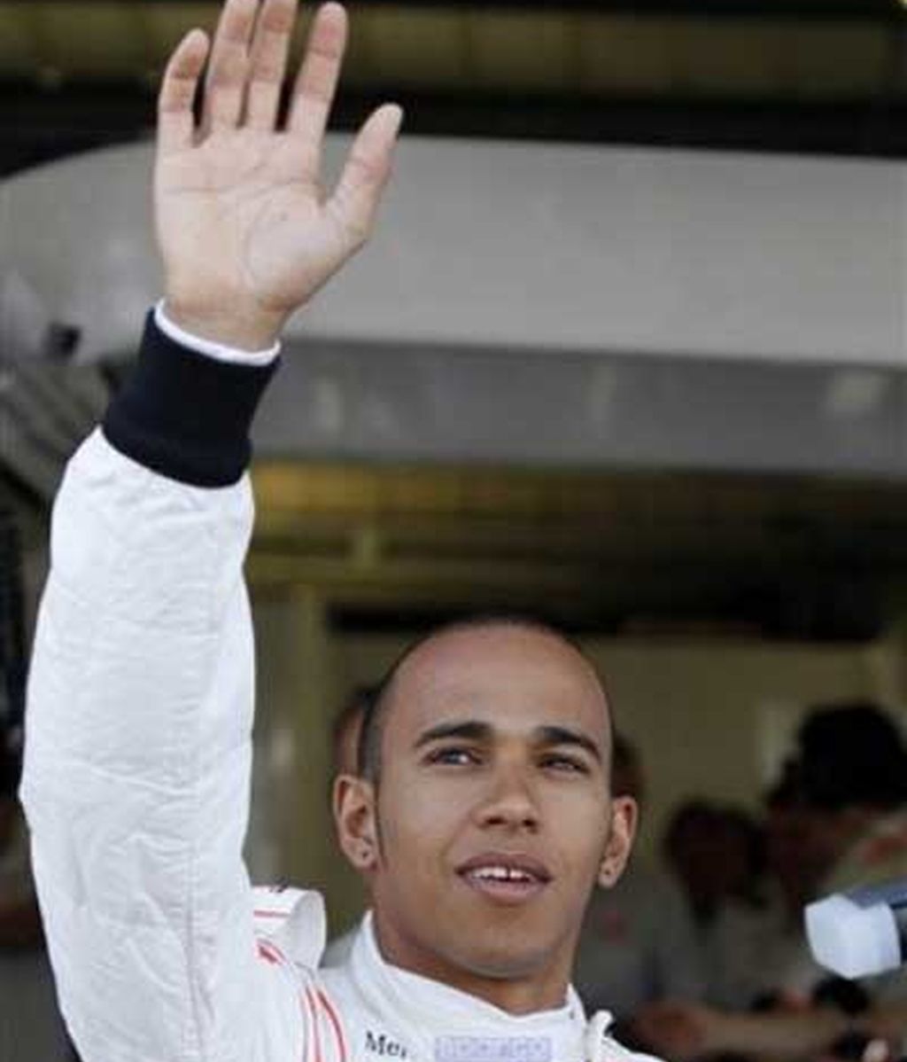 Hamilton corre en casa