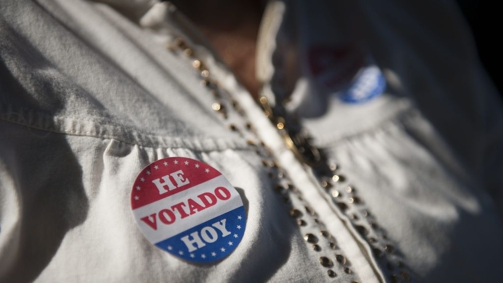 Las mejores imágenes de la jornada electoral en Estados Unidos