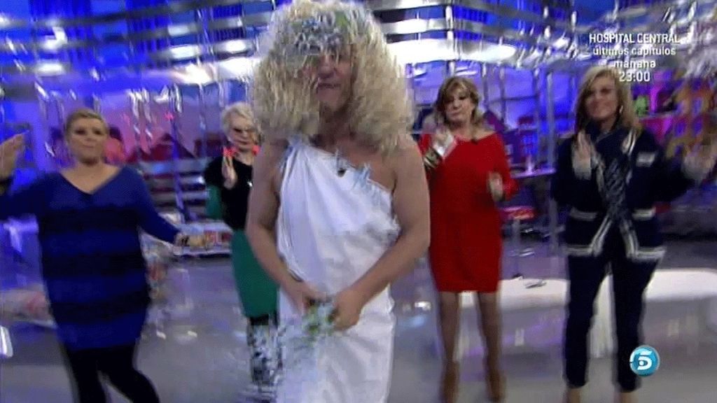 Fabia llega al plató de ‘Sálvame’
