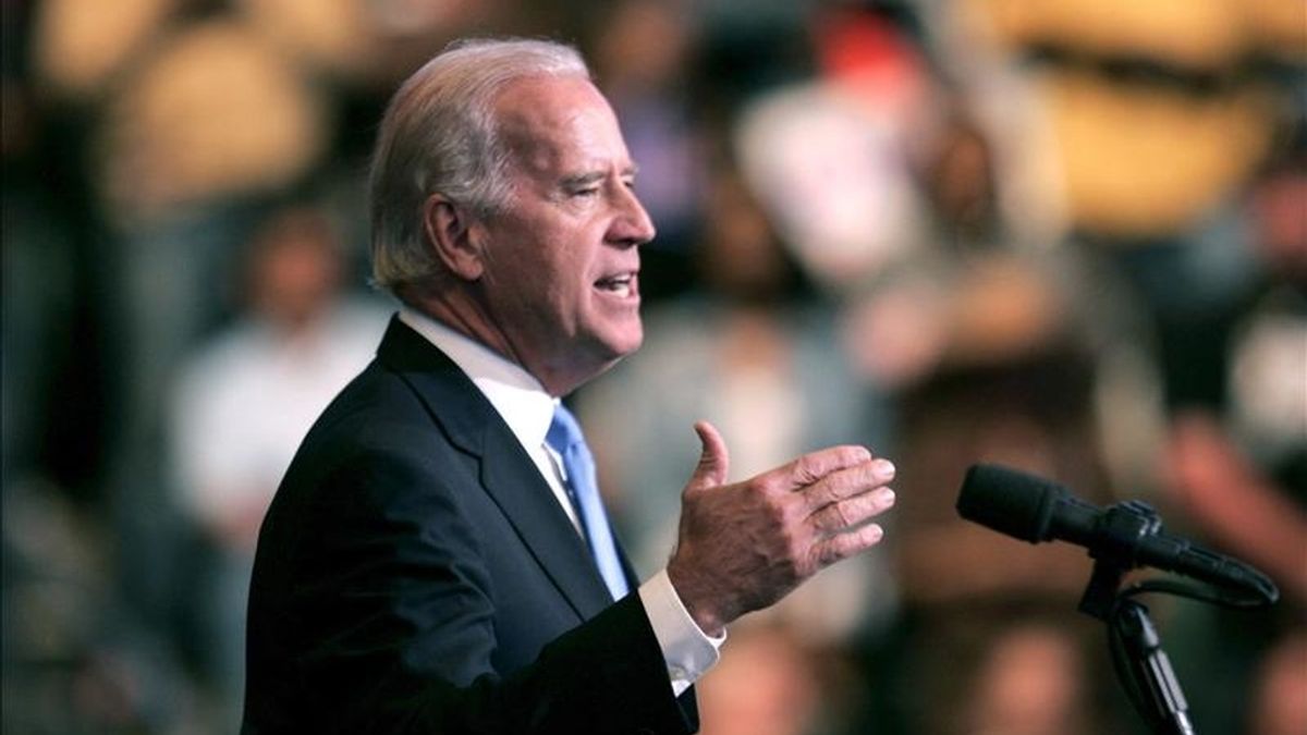 El vicepresidente de EE.UU., Joseph Biden, aterrizó en Bagdad procedente de Islamabad, donde había estado después de visitar también Kabul. EFE/Archivo El vicepresidente de EE.UU., Joseph Biden, aterrizó en Bagdad procedente de Islamabad, donde había estado después de visitar también Kabul. EFE/Archivo