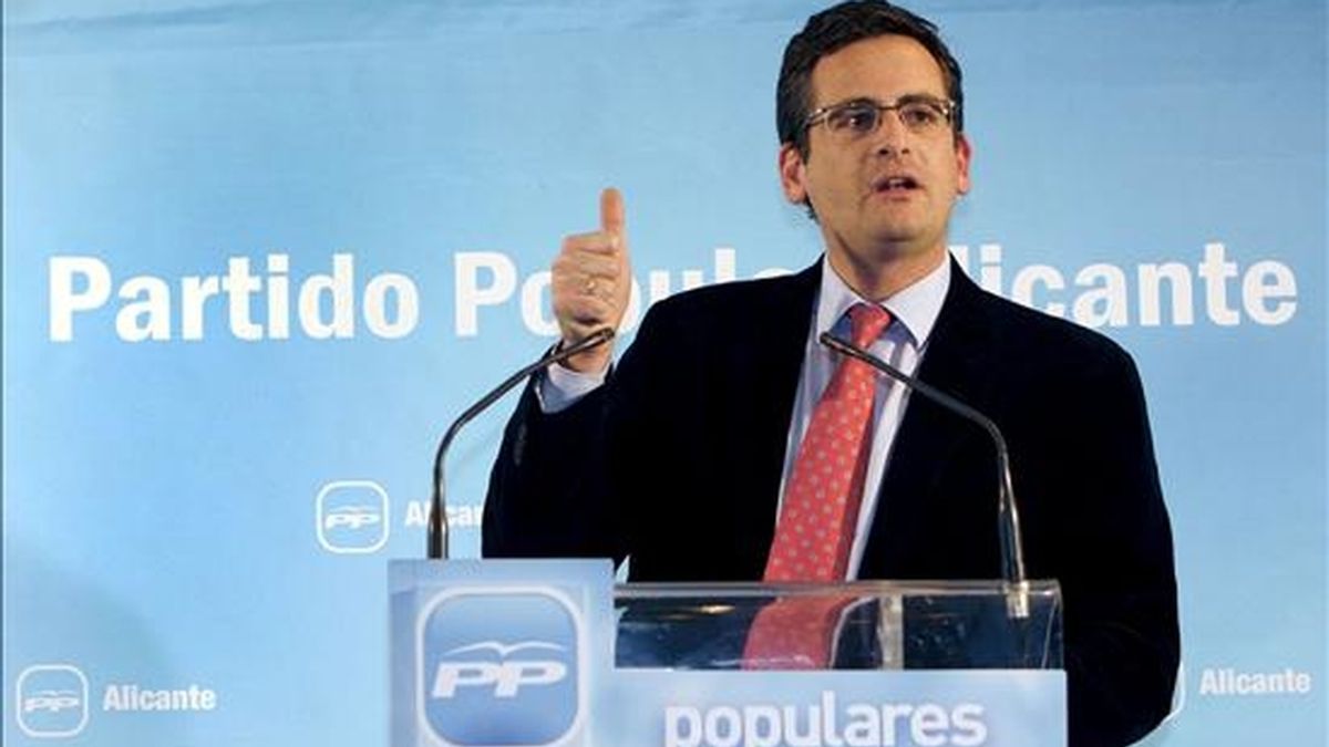 El candidato a lehendakari por el PP del País Vasco, Antonio Basagoiti. EFE/Archivo