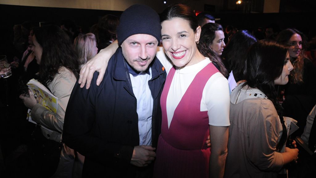 El cocinero Javier Bonet, que acaba de abrir el restaurante Patrón Lunares en Mallorca, junto a Raquel Sánchez Silva