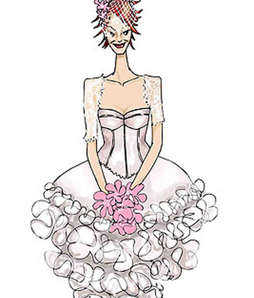 Bocetos para la boda de Karmele