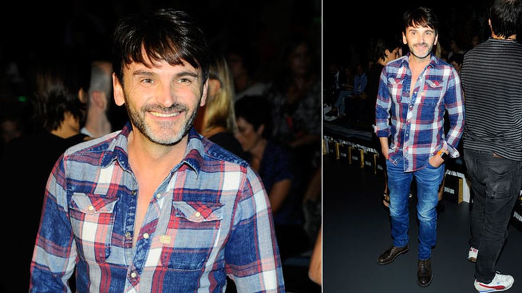 Fernando Tejero no faltó a la pasarela madrileña