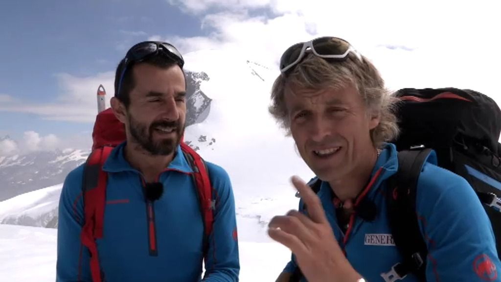 Santi Millán conquista el Monte Cervino