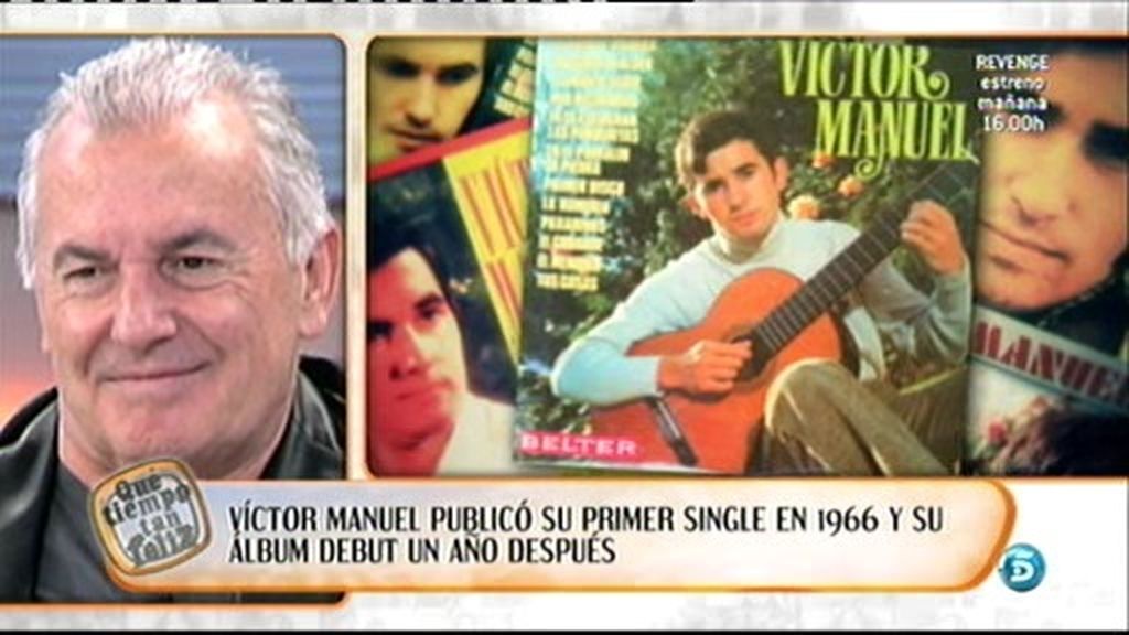 La carrera de Víctor Manuel, en imágenes