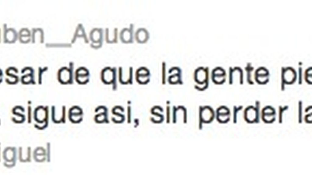 Al pobre Migué se le acaba la paciencia