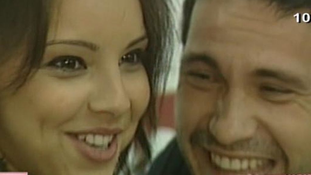 Chenoa y David de Maria, el beso