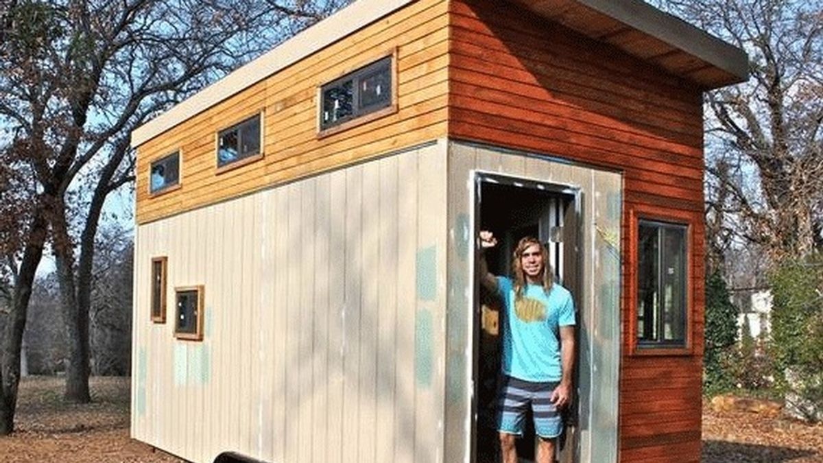 Un estudiante se construye su propia casa para no endudarse mientras termina la carrera