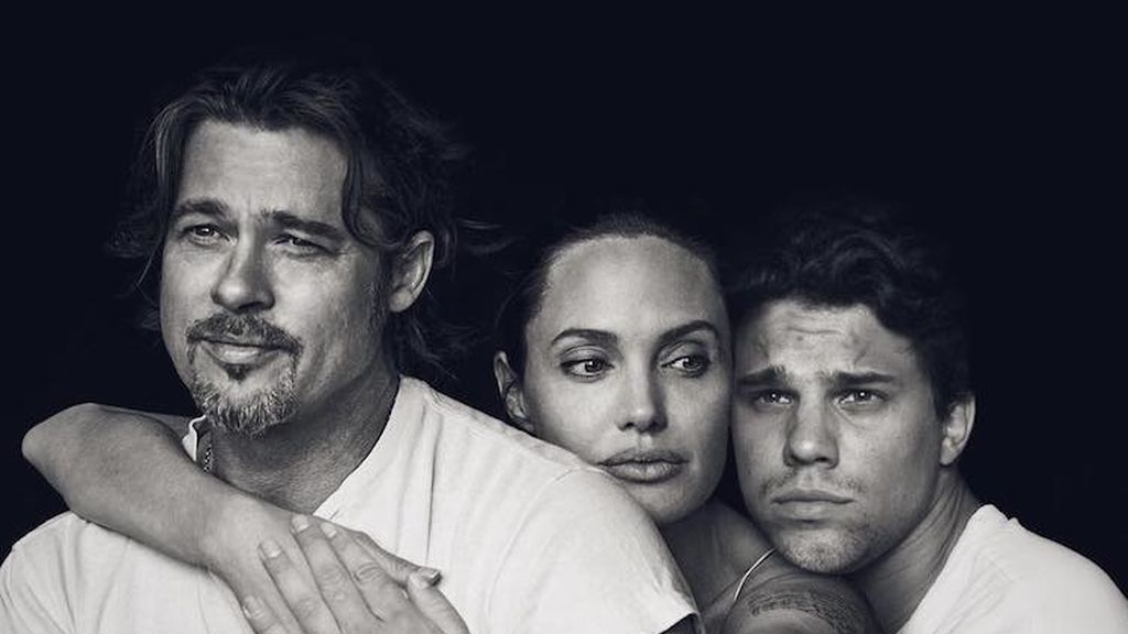 Con Brad Pitt y Angelina Jolie