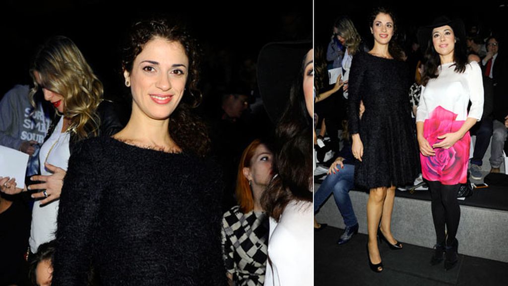 Ruth Gabriel en el desfile de Ulises Mérida