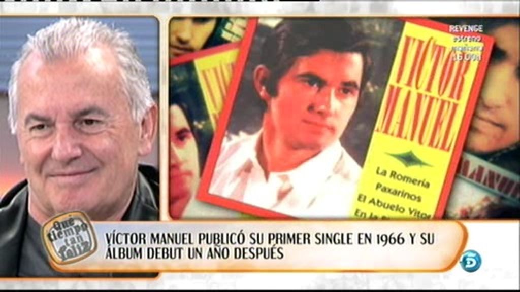 La carrera de Víctor Manuel, en imágenes