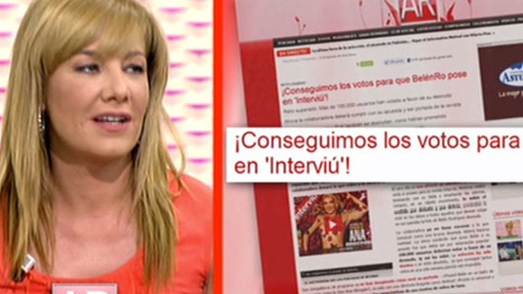 Belén Ro, 'Miss 100.000 votos'