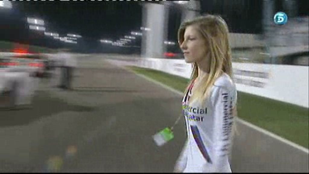 Bellezones en el paddock de Qatar