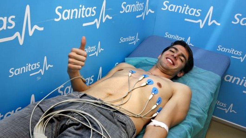 Todo listo para la presentación de Kakà