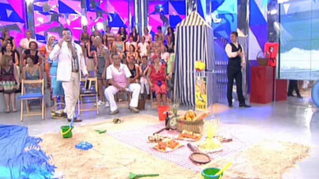 'Sálvame' se viste de playeros vintage