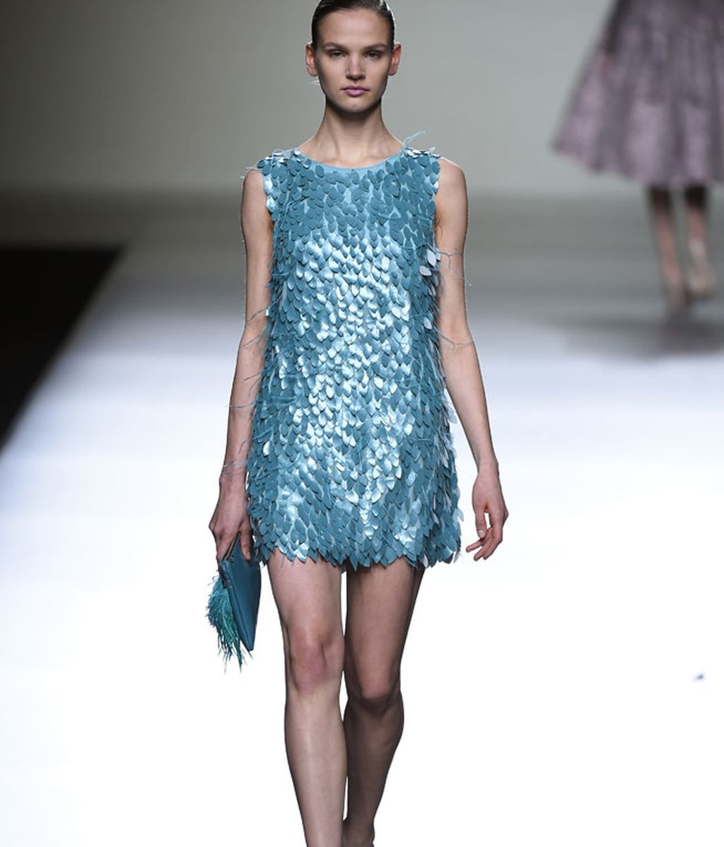 Experimentando con los patrones y tejidos