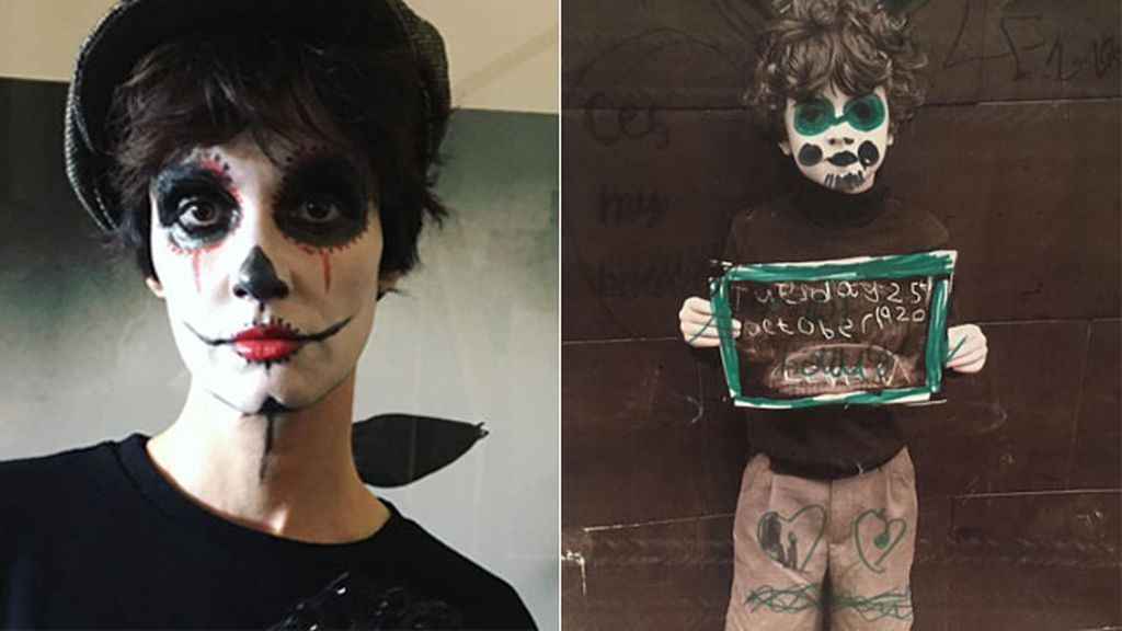 Paz Vega se "pone en modo Halloween" a lo Catrina