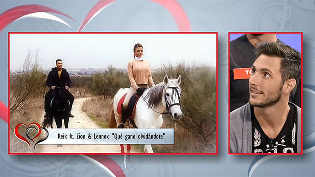 Un romántico paseo a caballo
