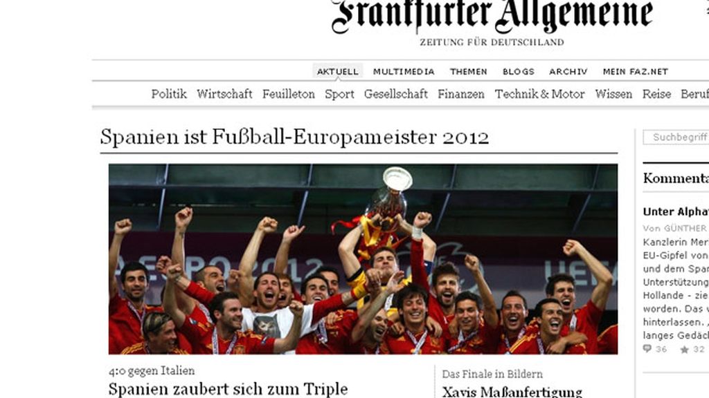 La prensa mundial se rinde ante la Roja