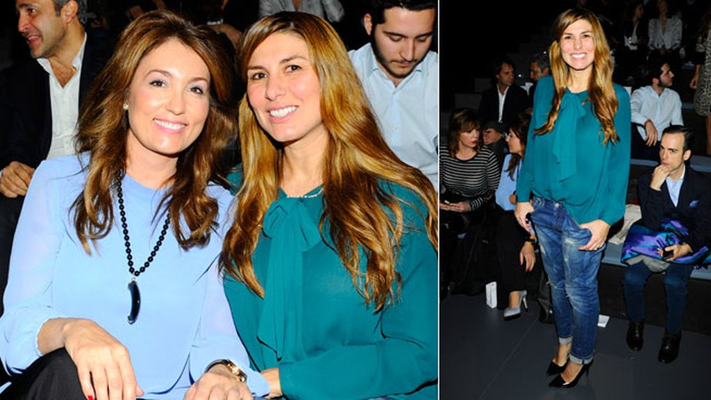 Silvia Casas en el desfile de Ángel Schlesser