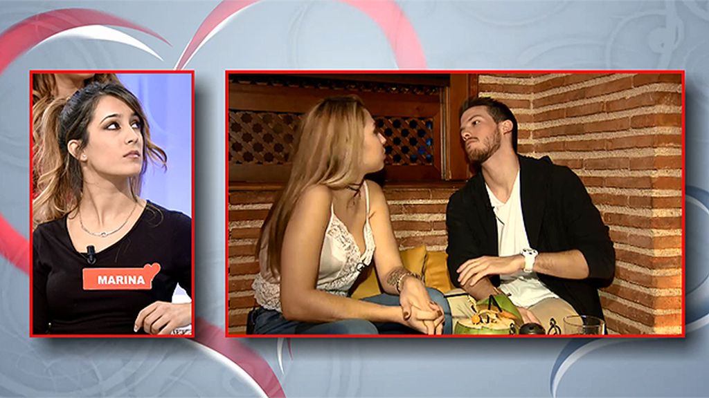 Pietra y Xavi se pierden entre besos
