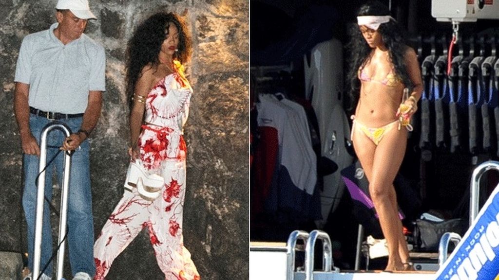 Rihanna en Cerdeña