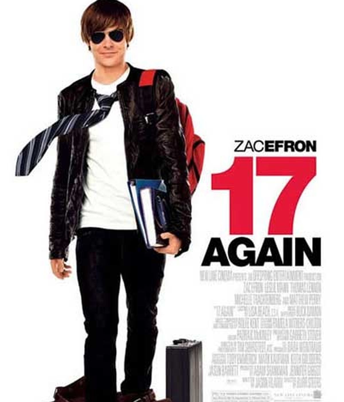Cartel de '17 again', la nueva película de Zac Efron. Foto: imdb